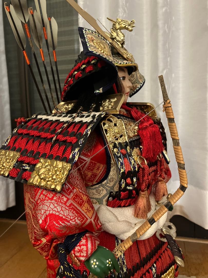 市松人形 豪華衣装 黒髪 プレミアムクオリティ