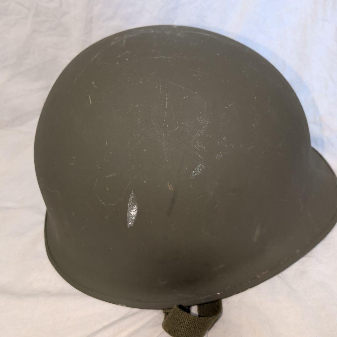 アメリカ軍　M1ヘルメット　二重構造　ナム戦装備　　重量1528g