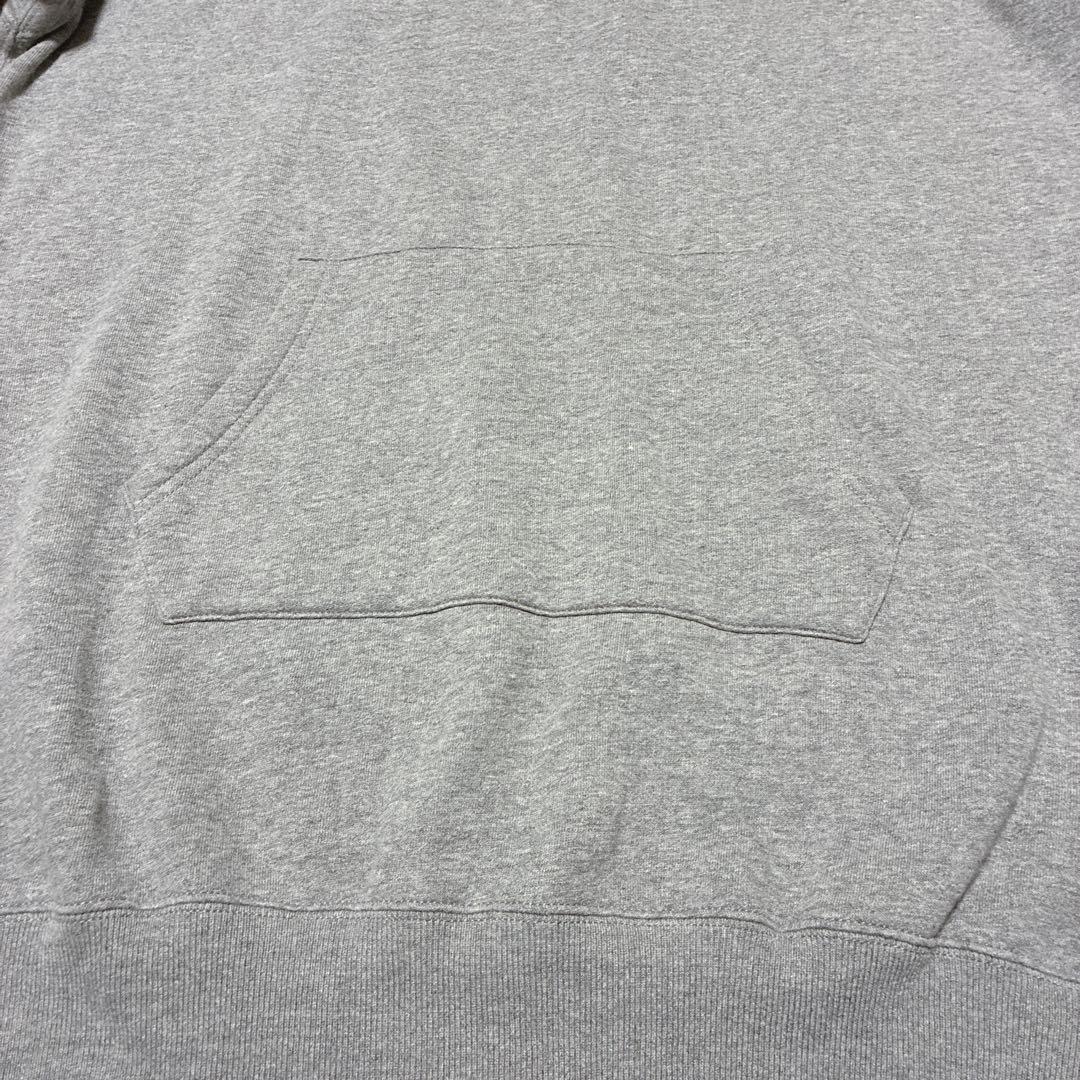 ラルフローレン　裏起毛　フードスウェットワンピース　グレー　大きいサイズ