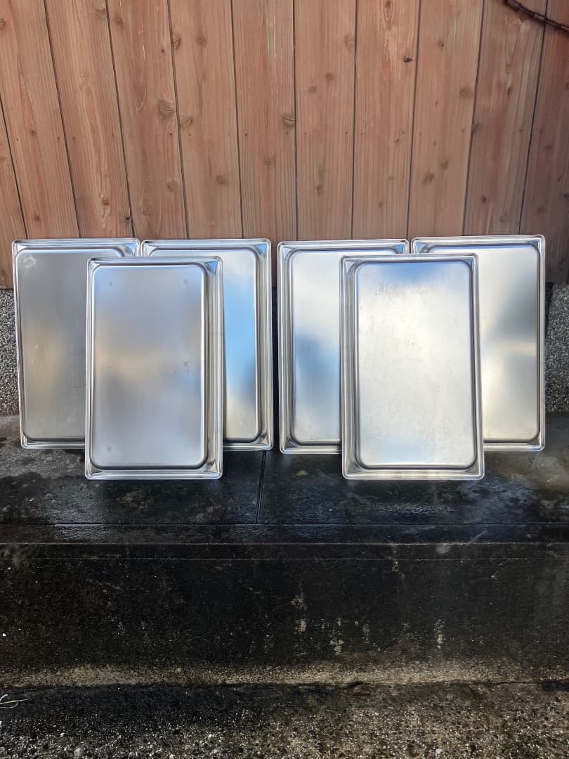 スチームコンベンションホテルパン1/1 6枚セット 深さ65mm