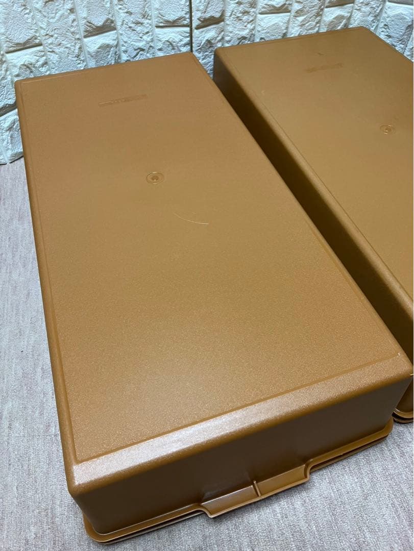 【タッパーウェア】衣類収納ケース　昭和レトロ tupperware