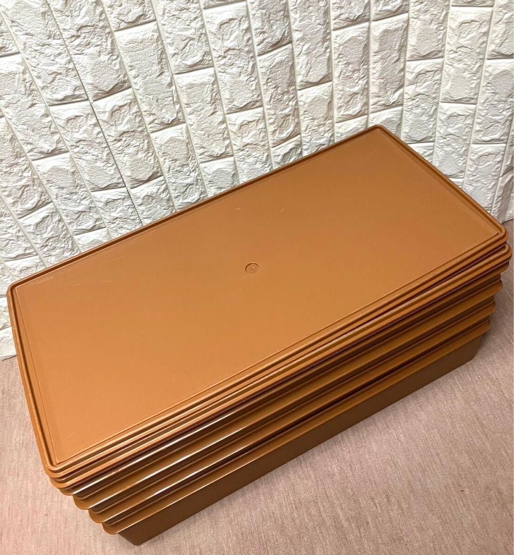 【タッパーウェア】衣類収納ケース　昭和レトロ tupperware