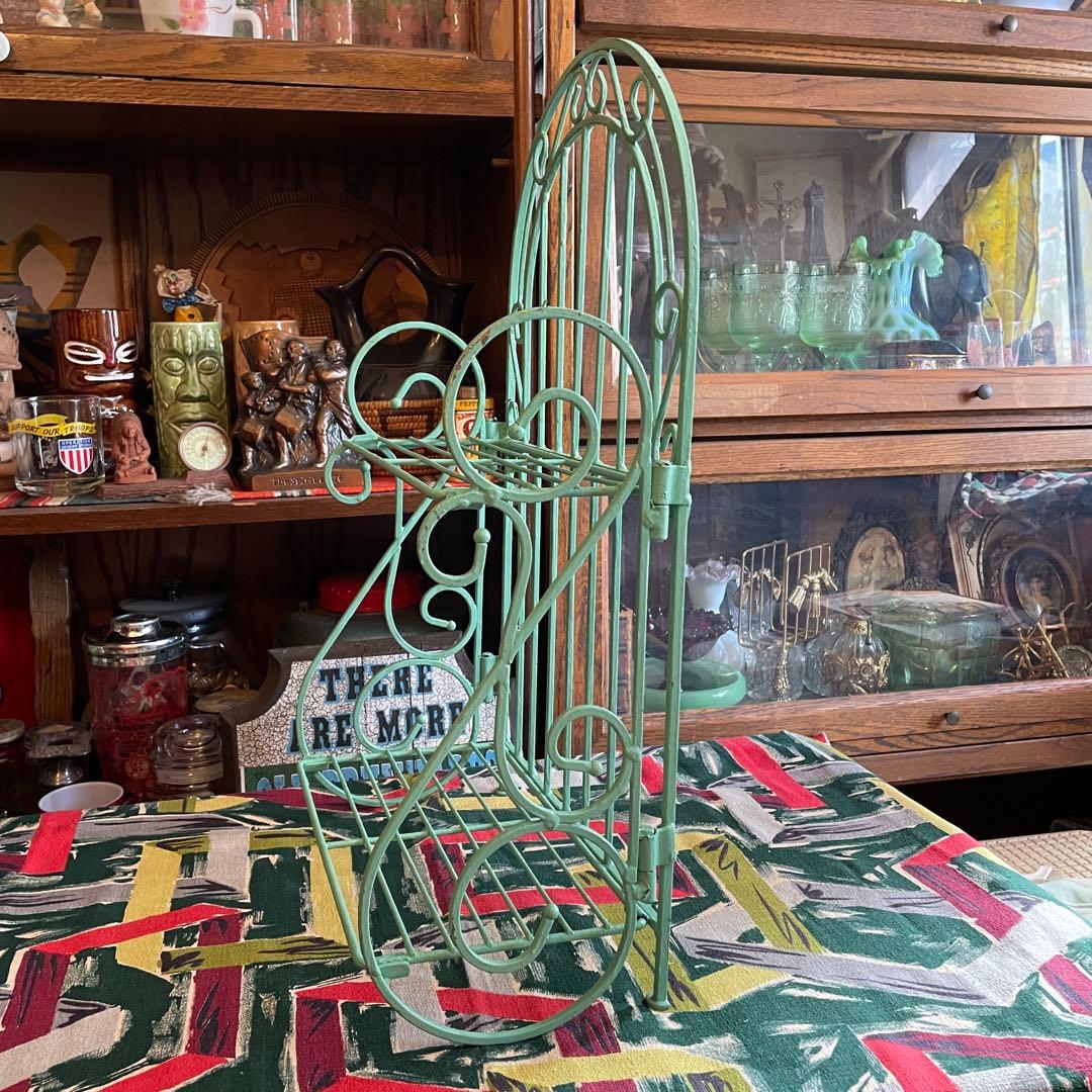 希少品！50's〜60's アメリカアンティーク　飾り棚ラックUSAヴィンテージ