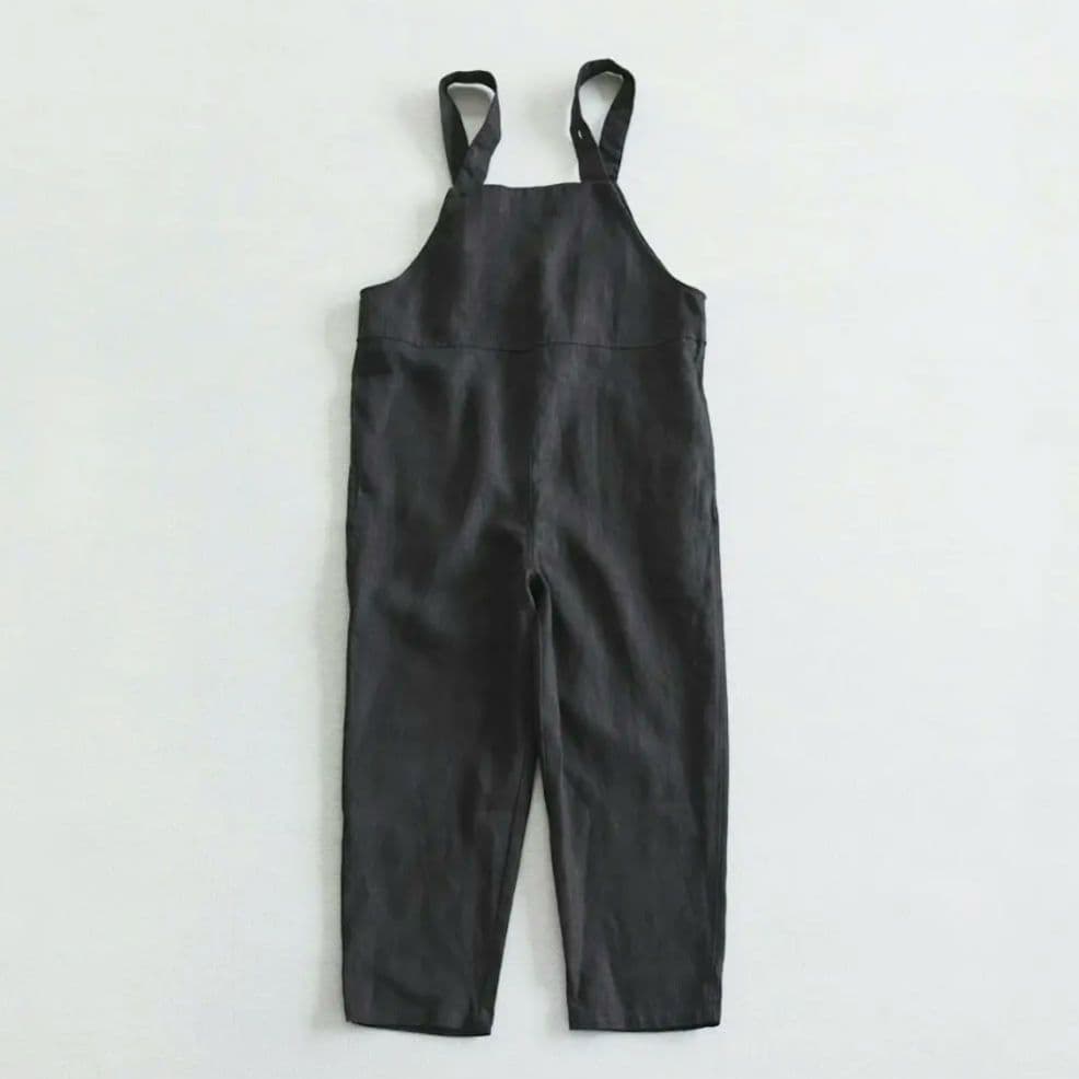 北欧暮らしの道具店　fog linen work　リネンサロペット　サイズ2