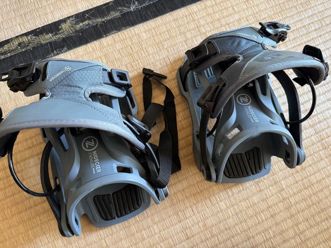 NIDECKERビンディング Mサイズ スチールグレー
