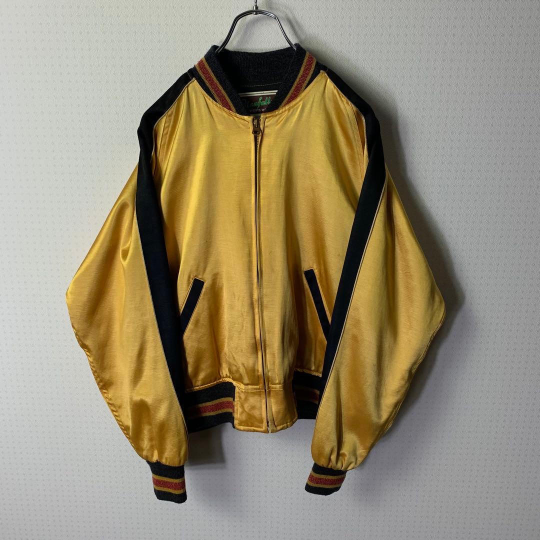 M品番 東洋エンタープライズ スポーツジャケット スカジャン インディアン刺繍