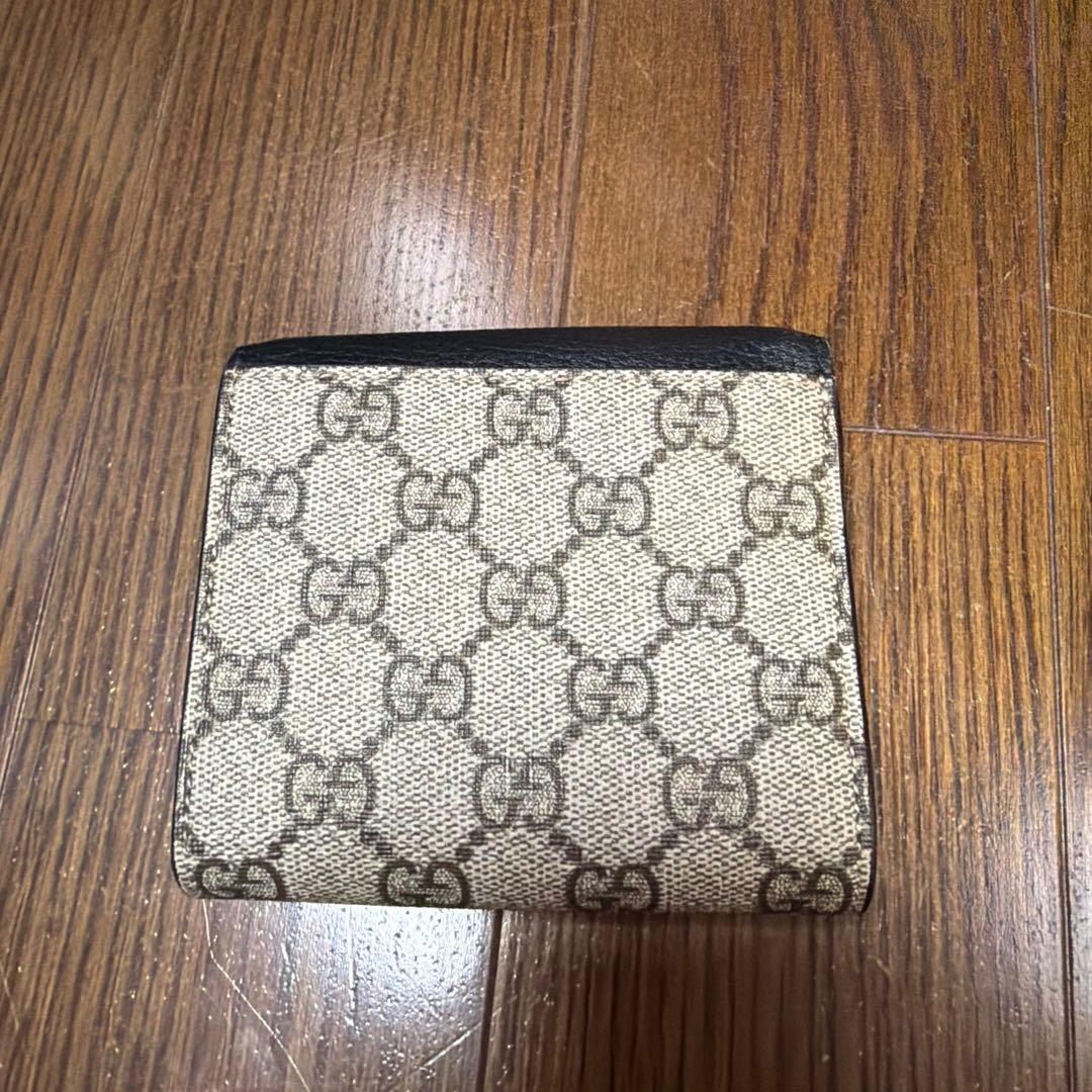 ダブルG バイカラー ミディアム ウォレット