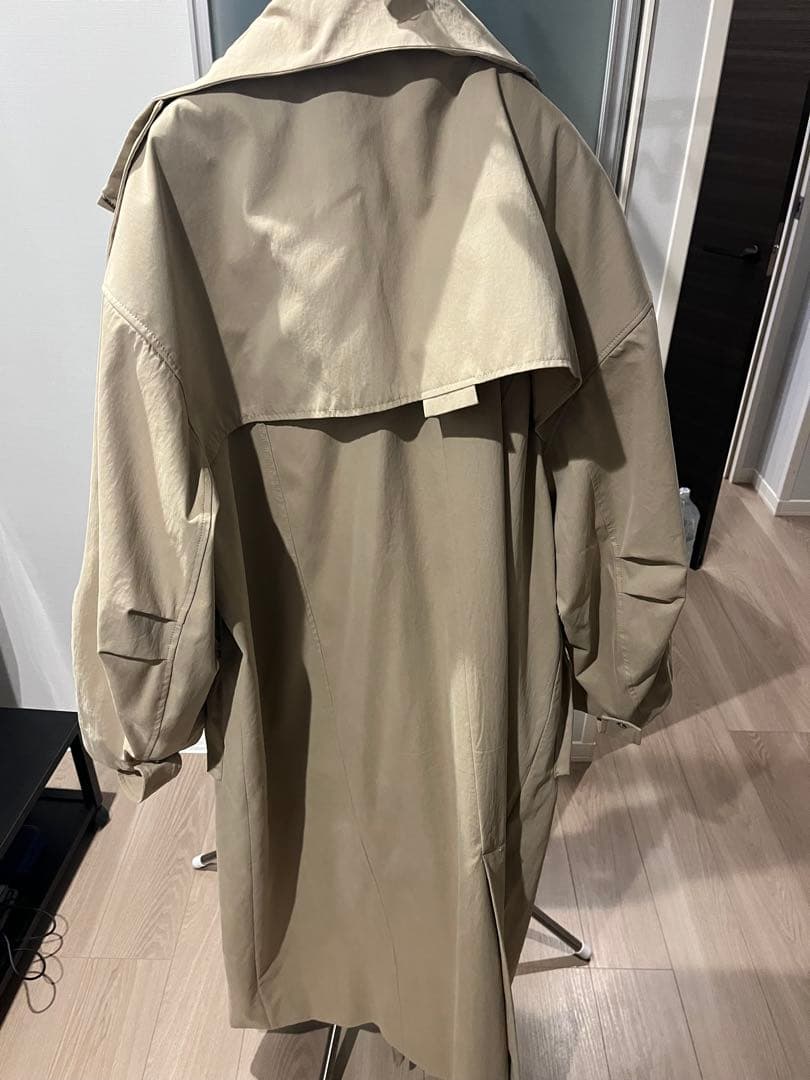 ジャケット・アウター credna trench coat/beige