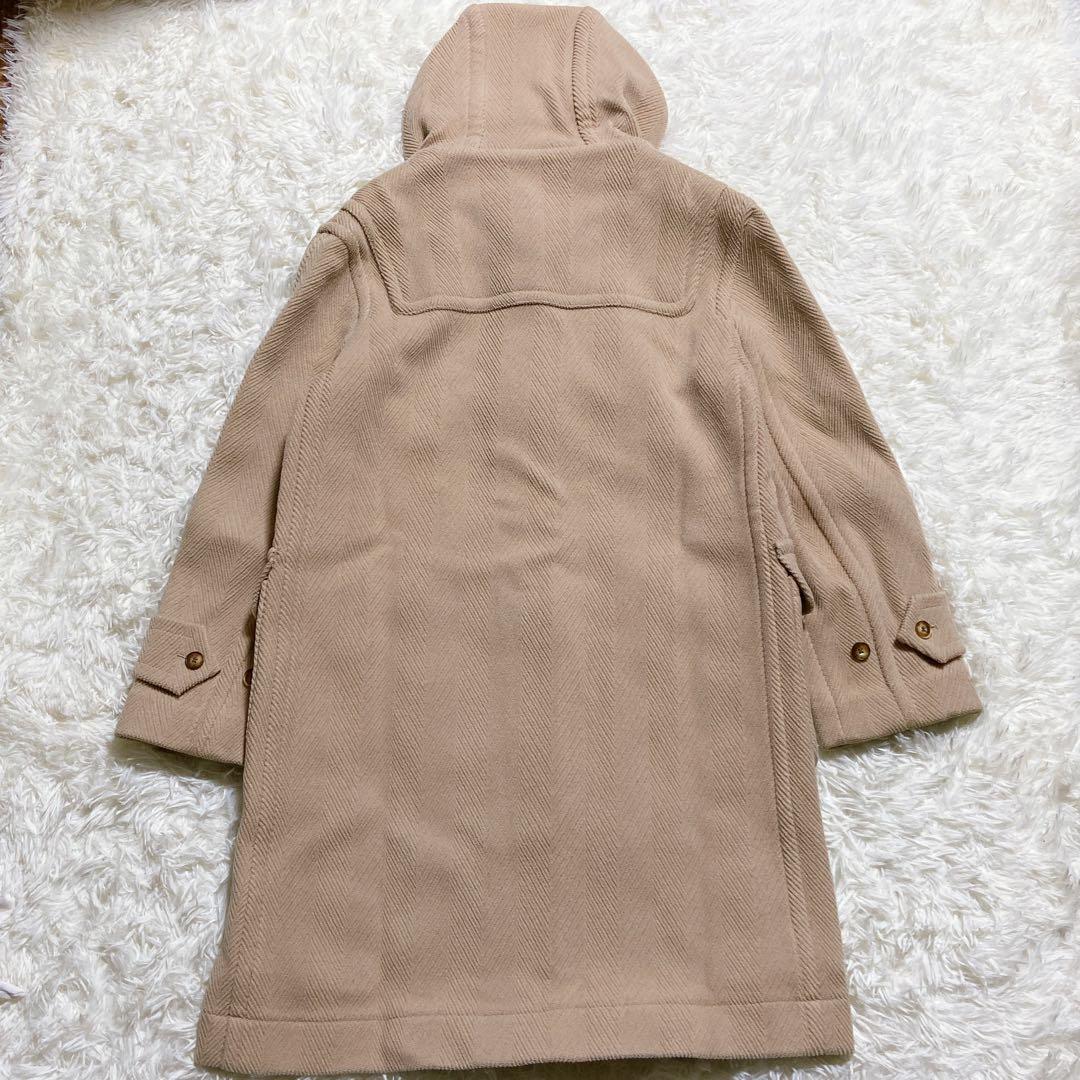 良品☆オールドイングランド　ダッフルコート　ヘリンボーン　鼈甲ボタン　フランス製