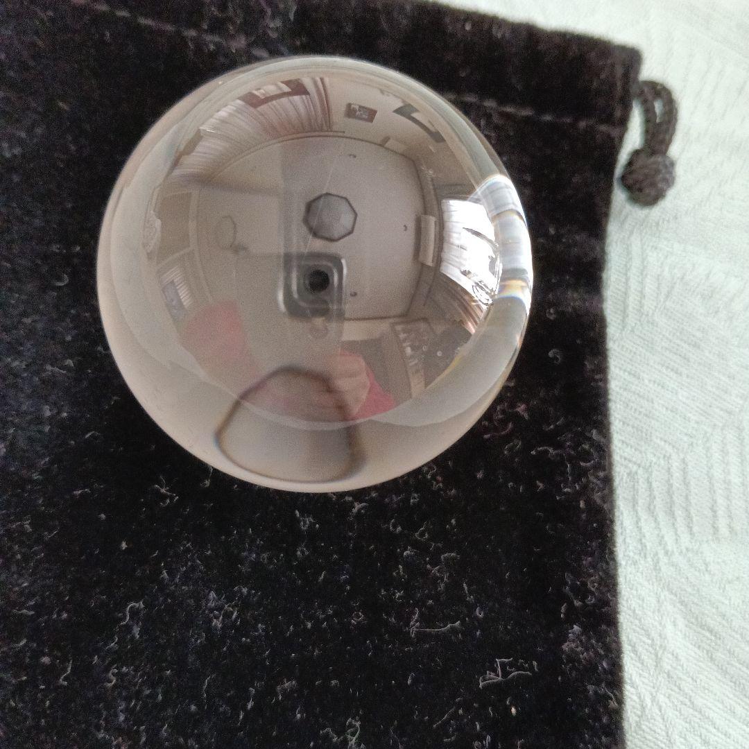 価格訂正　水晶珠45㍉袋付き