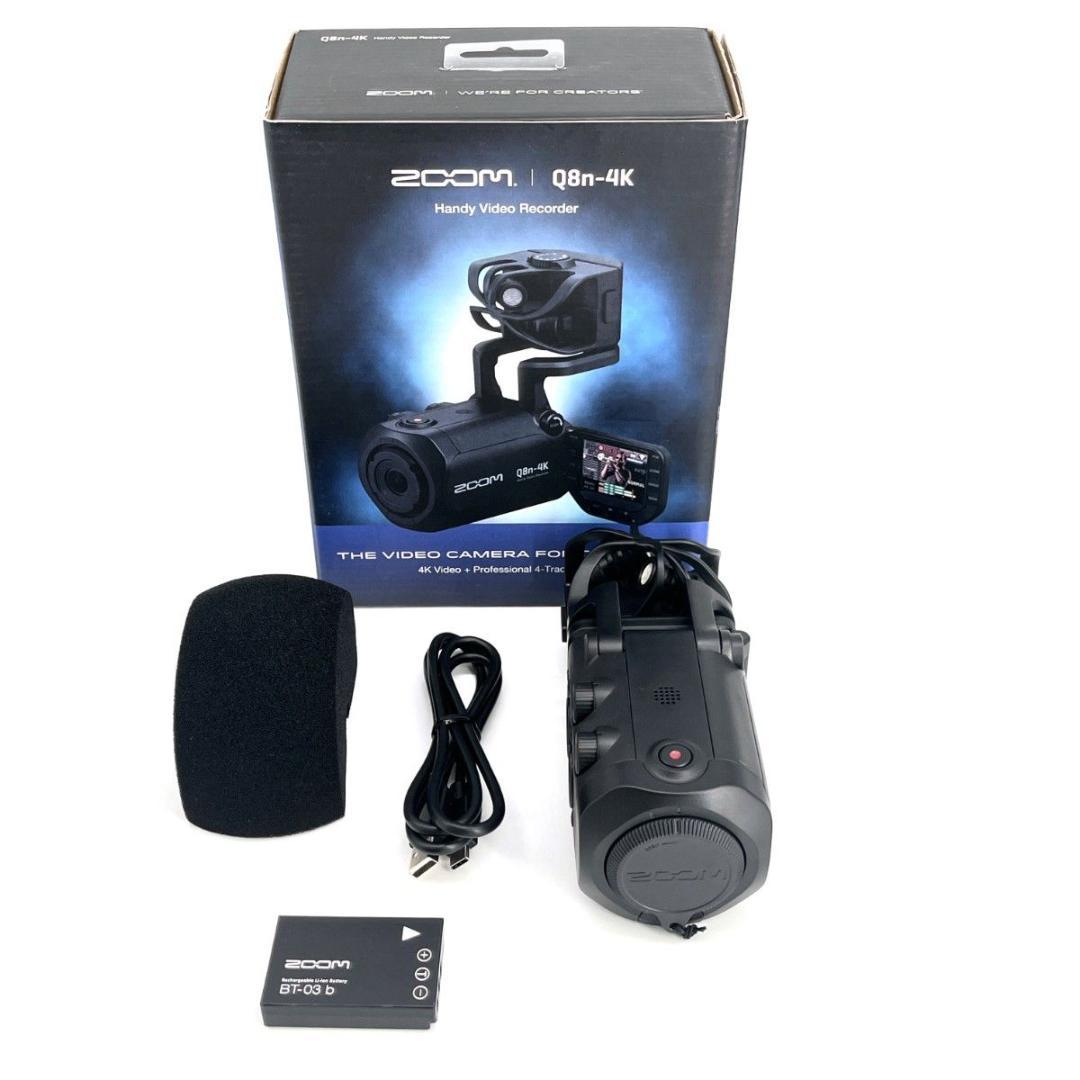 【新品級】ZOOM ハンディビデオレコーダー Q8n-4K
