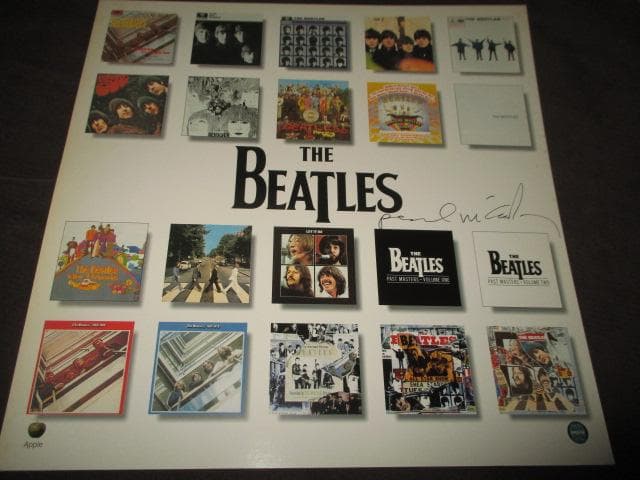 paul mccartney 直筆サイン (RARE!! 送料込み）
