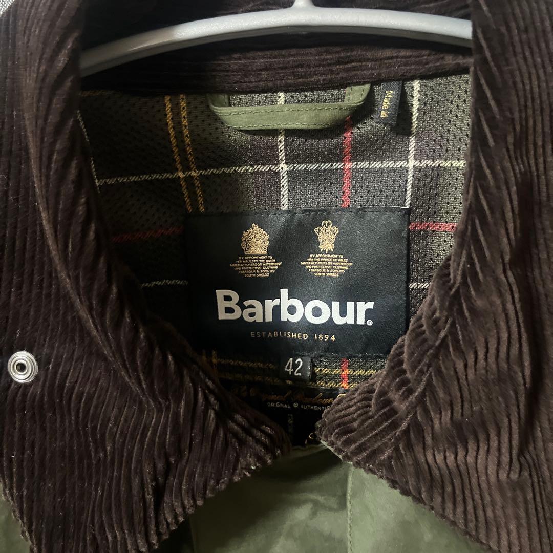 Barbourバブアー　バーレーコート