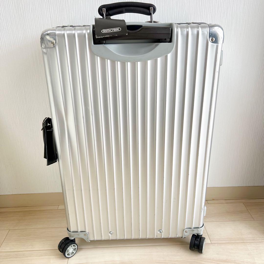 リモワ　廃盤モデル　クラシックフライト　63L 大容量　希少　ジュラルミン　4輪