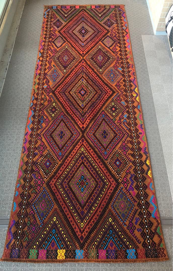 トルコキリム　ジジム　ラグ