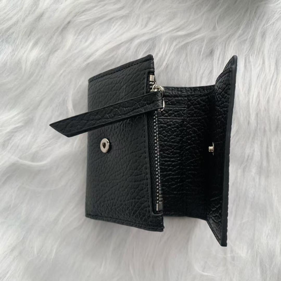 美品Maison Margiela 三つ折り財布 ブラック