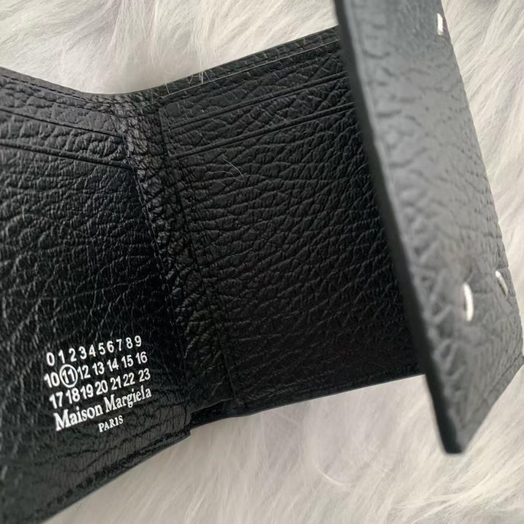 美品Maison Margiela 三つ折り財布 ブラック