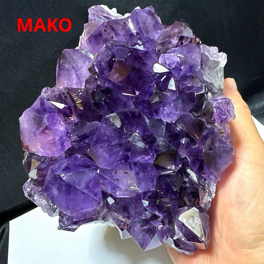 M1642☆アメジストクラスター2.0Kg☆天然石　原石☆N50202-D