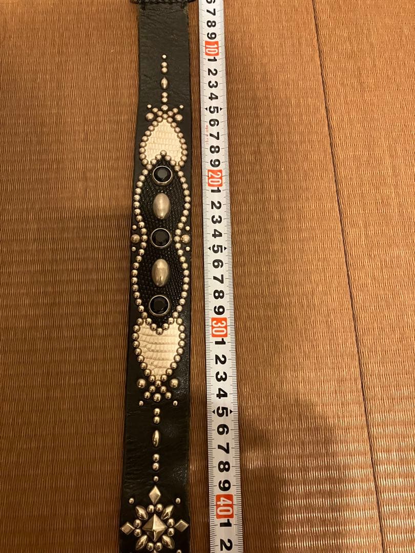 SKULL スタッズベルト