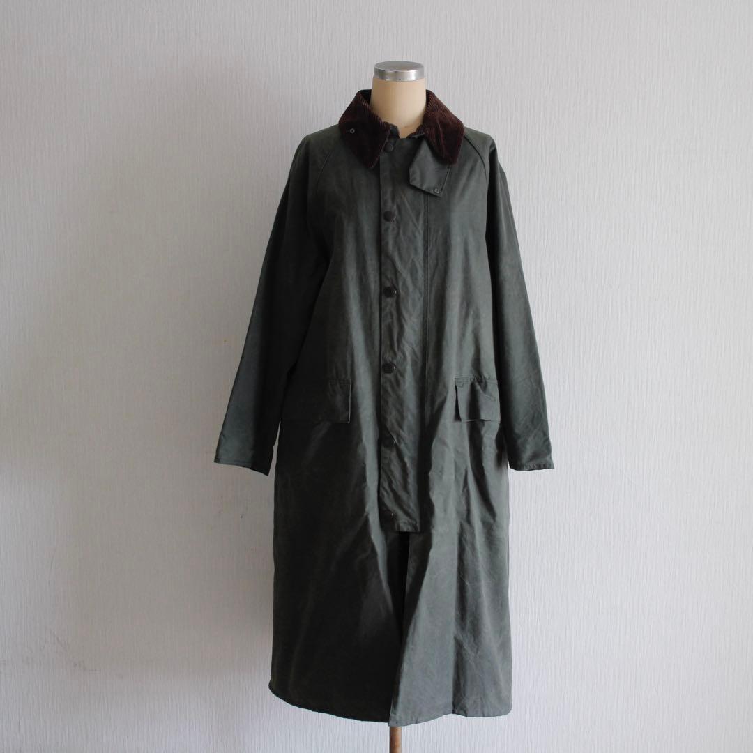 バブアー×スピックスパンのロングコート