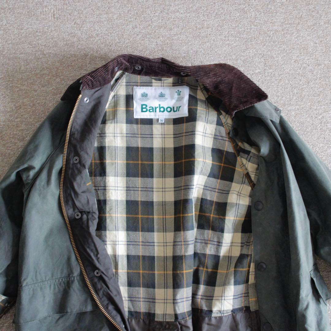 バブアー×スピックスパンのロングコート