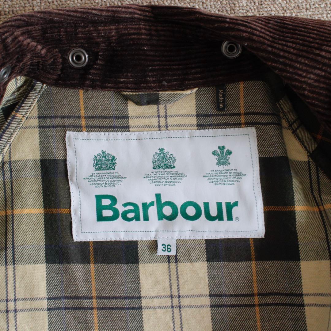 バブアー×スピックスパンのロングコート