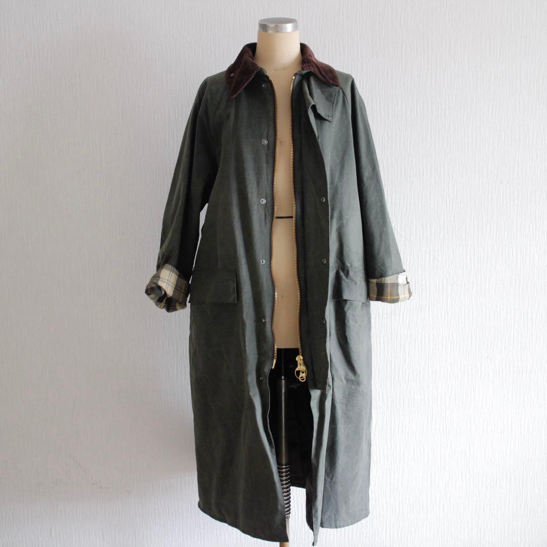 バブアー×スピックスパンのロングコート