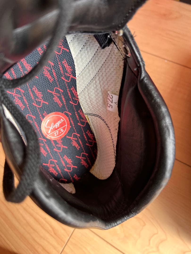 新品・本革久保田スラッガー 野球スパイク 27.5cm 金具 D-163