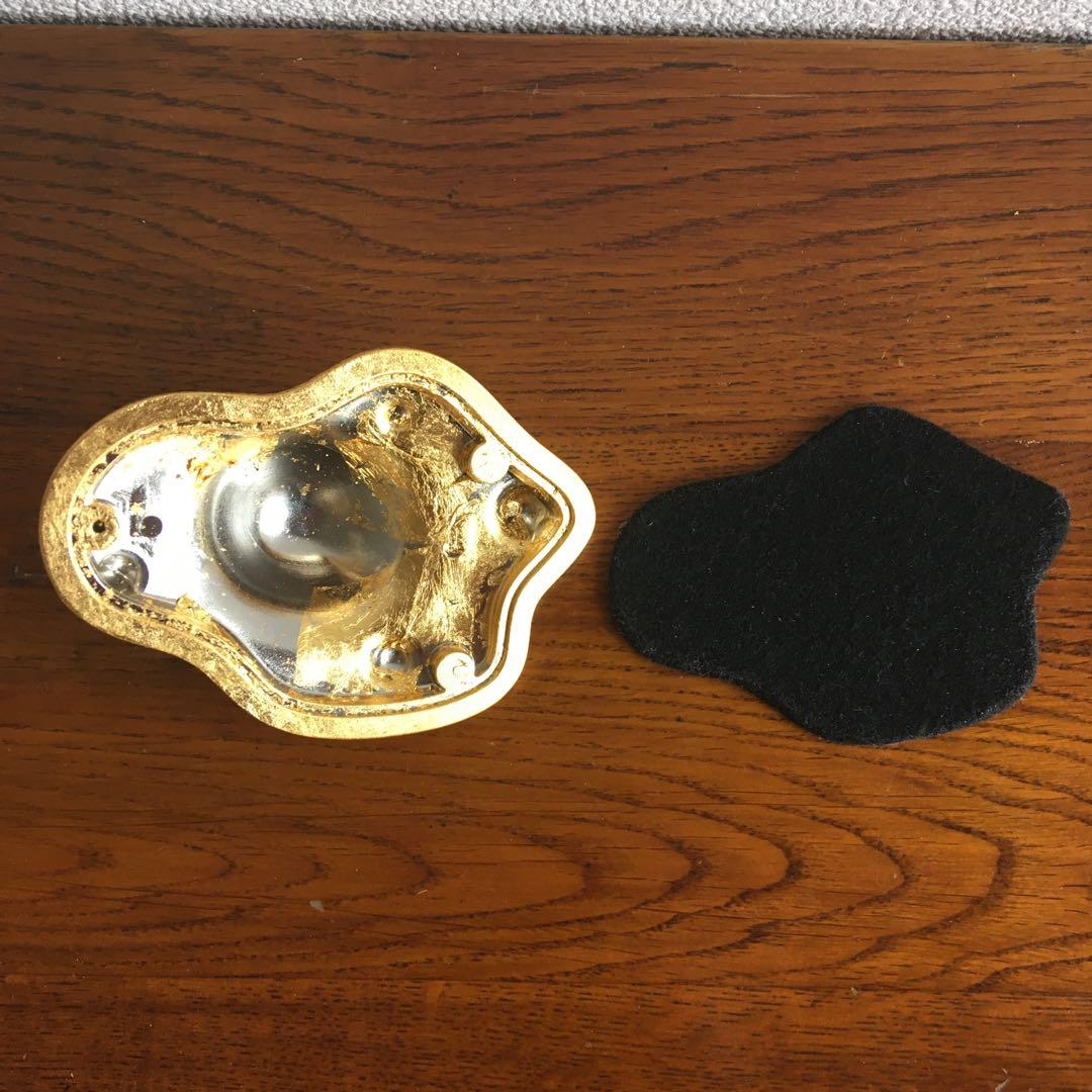 特製　24金　純金箔貼り仕上げ　はぐれメタルL　メタリックモンスターズギャラリー