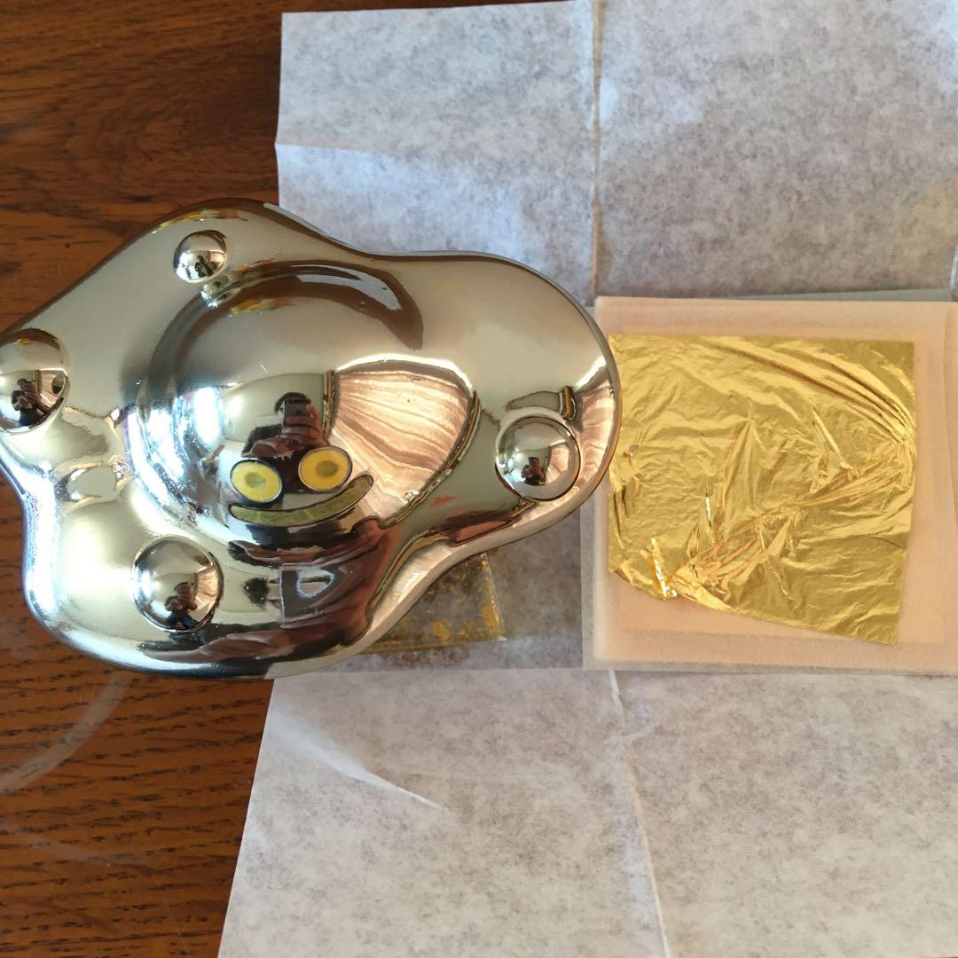 特製　24金　純金箔貼り仕上げ　はぐれメタルL　メタリックモンスターズギャラリー