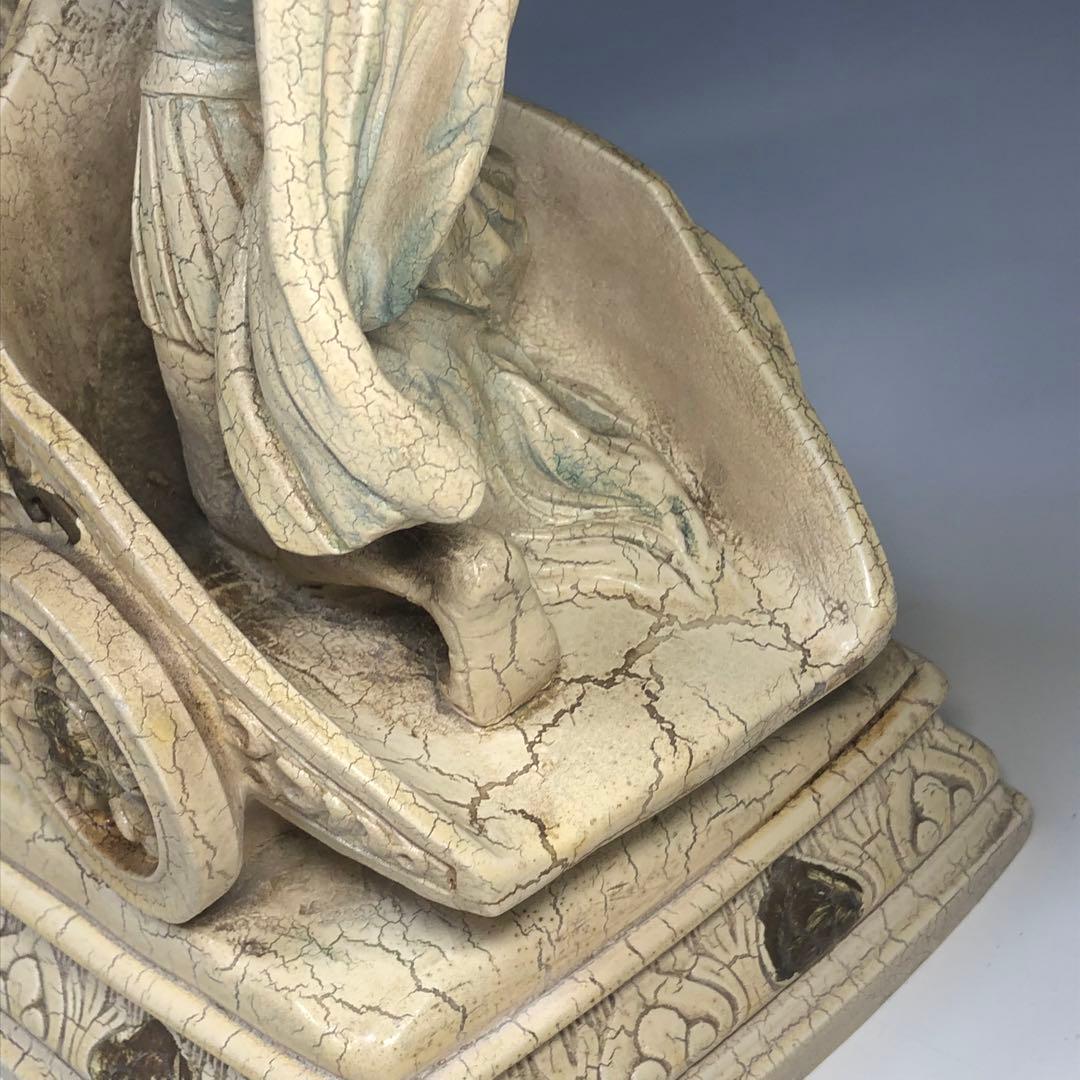 アンティーク 　ローマ戦車　チャリオット　置物