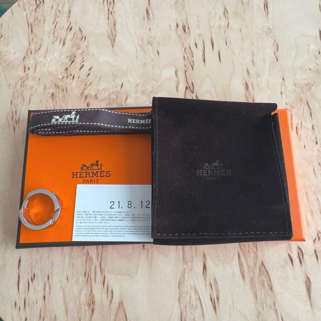 希少 HERMES Turbo リング 60サイズ メンズ 指輪