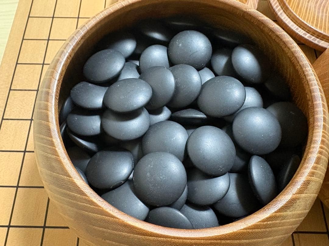 【囲碁】日向特産蛤碁石（日本産）