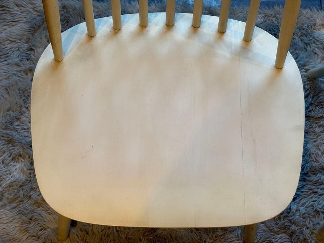 ②太平 ウィンザーチェア　ホワイト　ゴールドスミスチェア　2脚セット　IZ