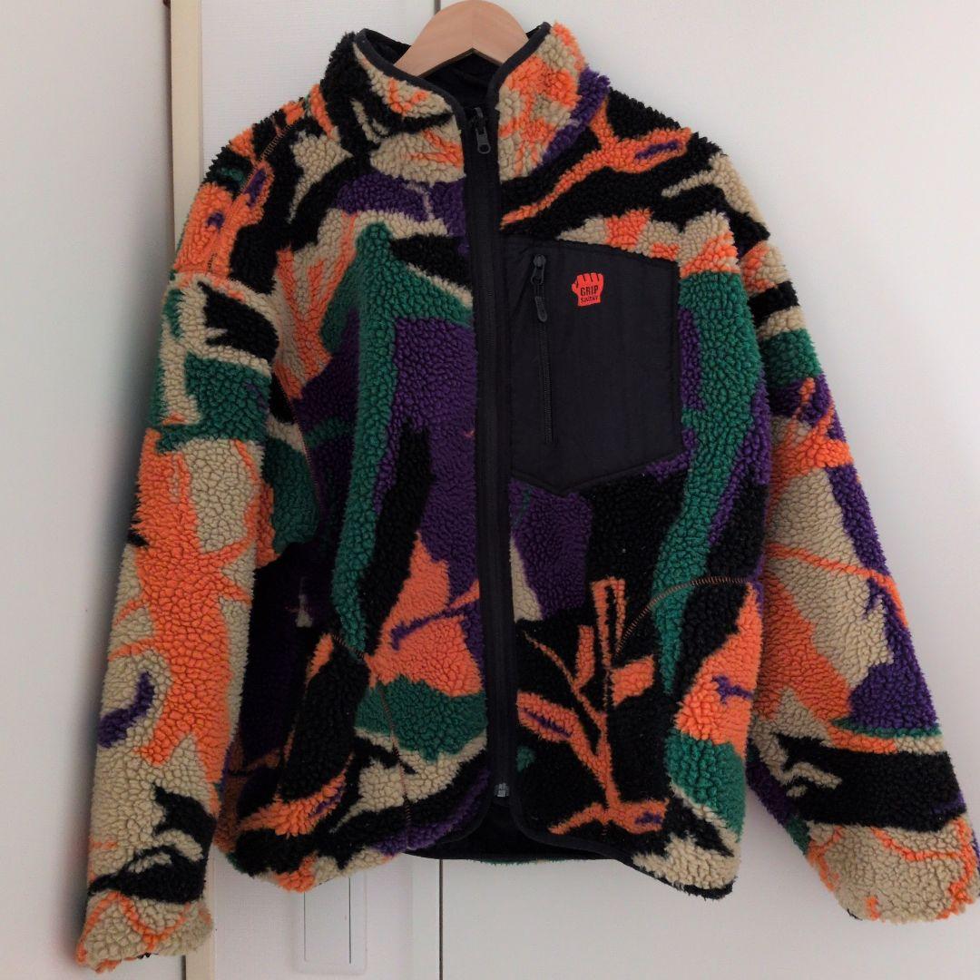 GRIP SWANY リバーシブル フリースジャケット