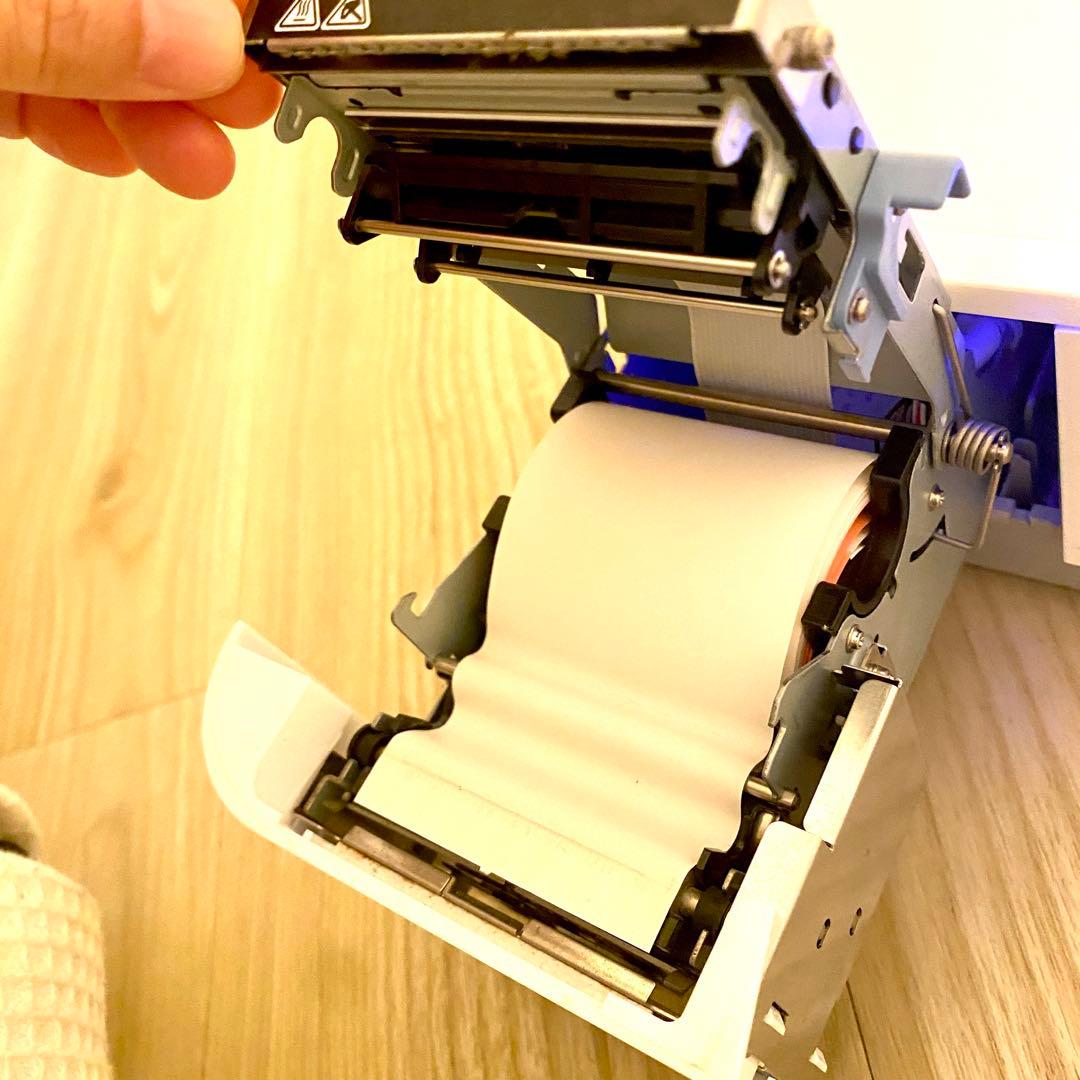 スター精密プリンター付キャッシュドロアmPOP10-WHT-JP エアレジ対応