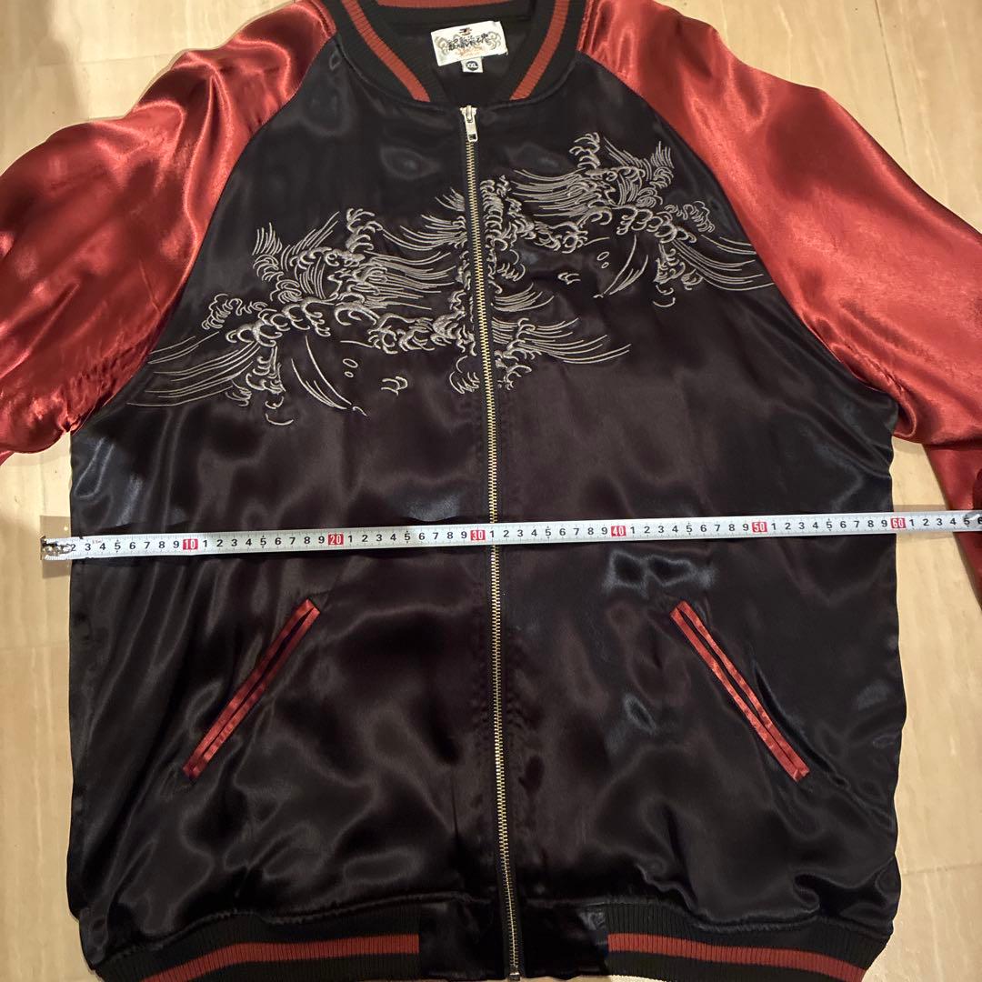 絡繰魂スカジャン XXL