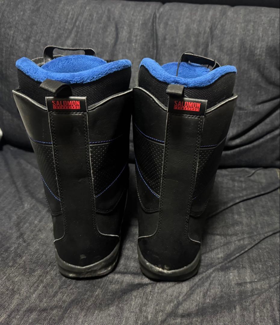 Salomon スノーボードブーツ BOAシステム ブラック/ブルー