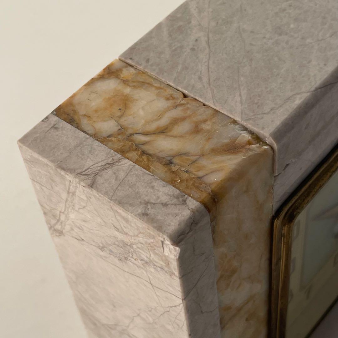 昭和レトロ　大理石置時計