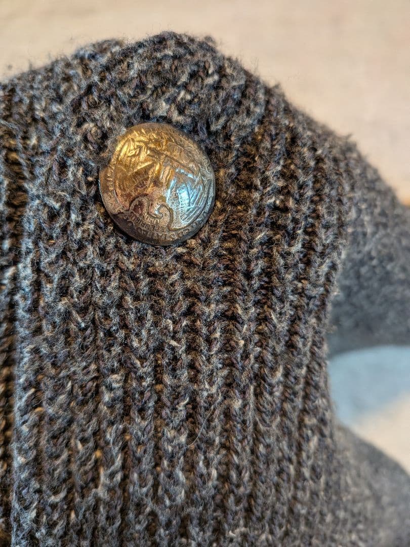 Ron Herman　ロンハーマン　コンチョボタン　Vネックカーディガン