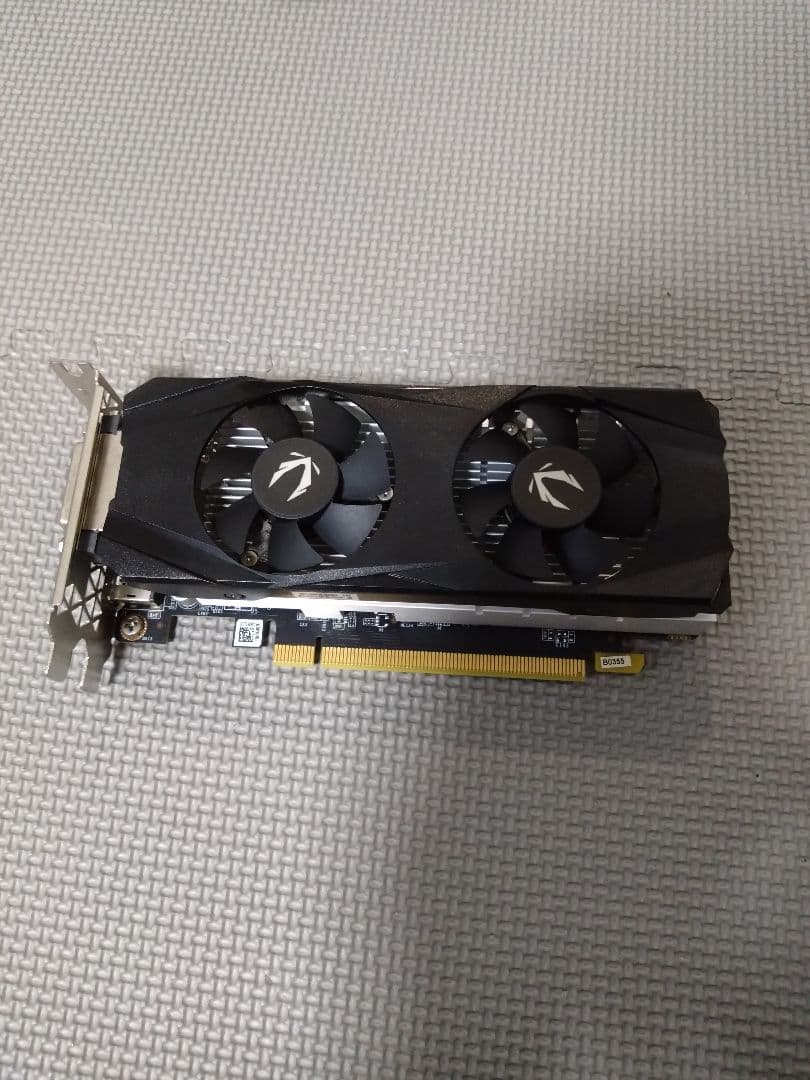 動作確認済み　ZOTAC GAMING GTX 1650 LP 4GB
