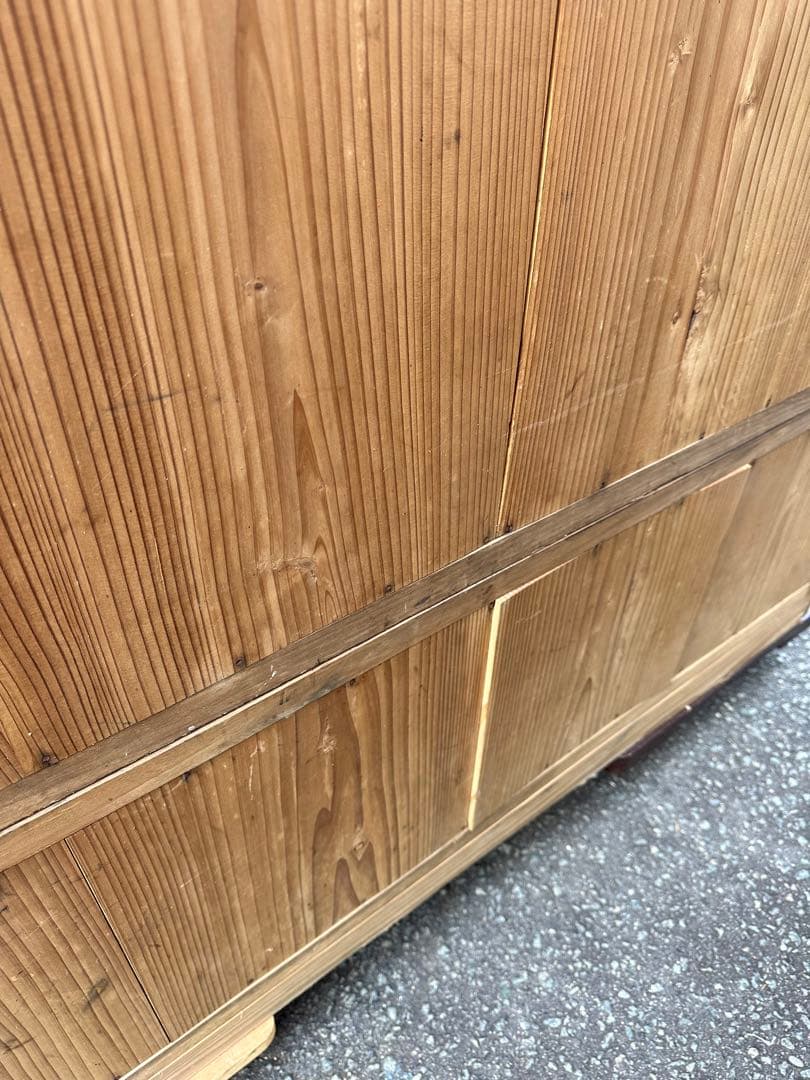 瞬間的値下げ❗️アンティーククローゼット箪笥洗浄済み！100年以上前！