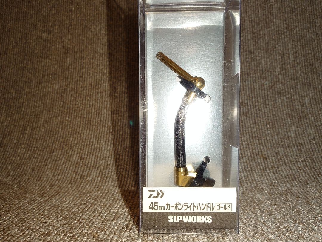 SLP WORKS カーボンライトハンドル ゴールド 45mm
