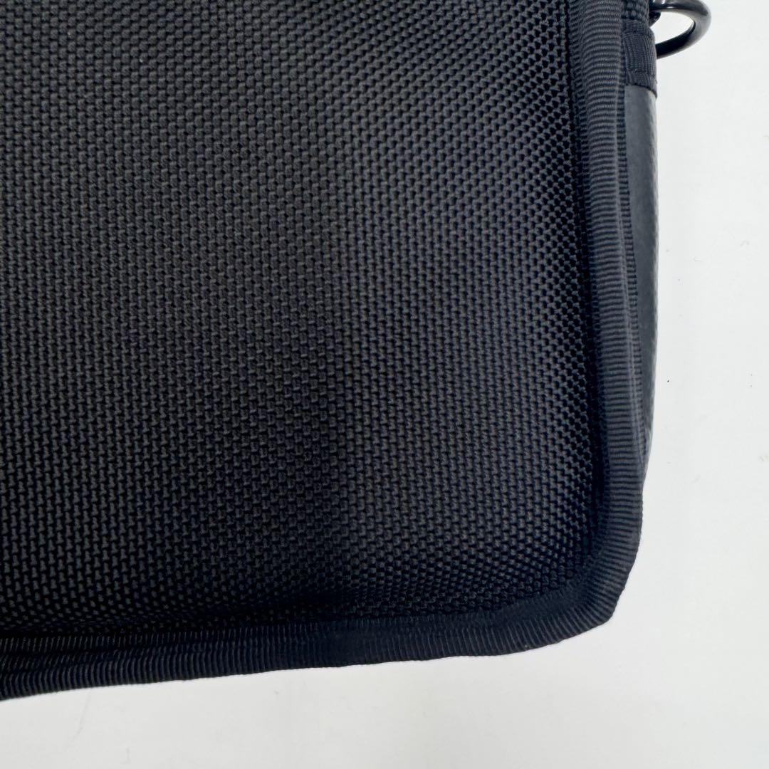 ポーター　メッセンジャーバッグ ヒート マグライト付　黒　ショルダー　斜め掛け