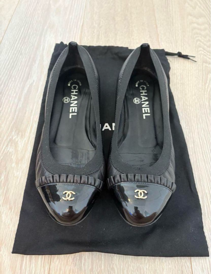 CHANEL フラットシューズ36