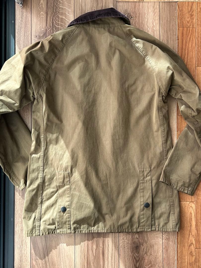 Barbour ビデイル ジャケット 34サイズ オリーブ ノンオイル