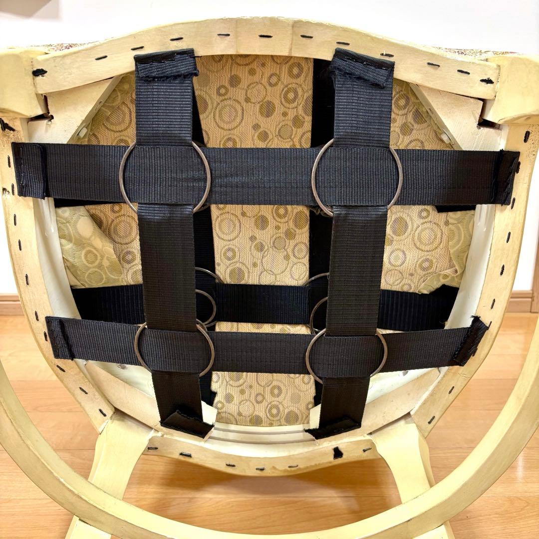 ロココ調 猫脚 ダイニングチェア アンティーク