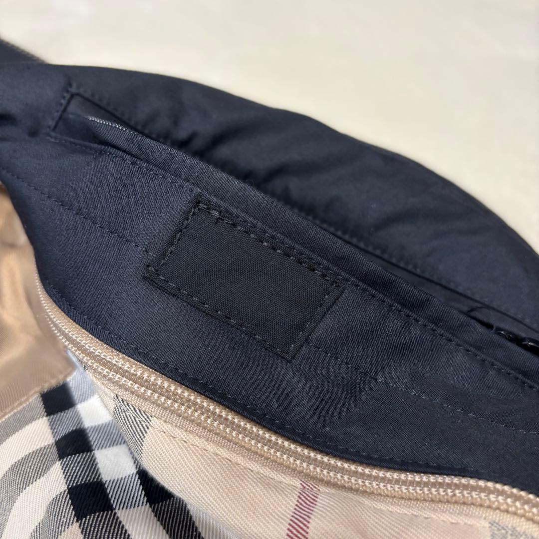 バーバリー ロンドン ステンカラーコート ノバチェック ダウンライナー LL