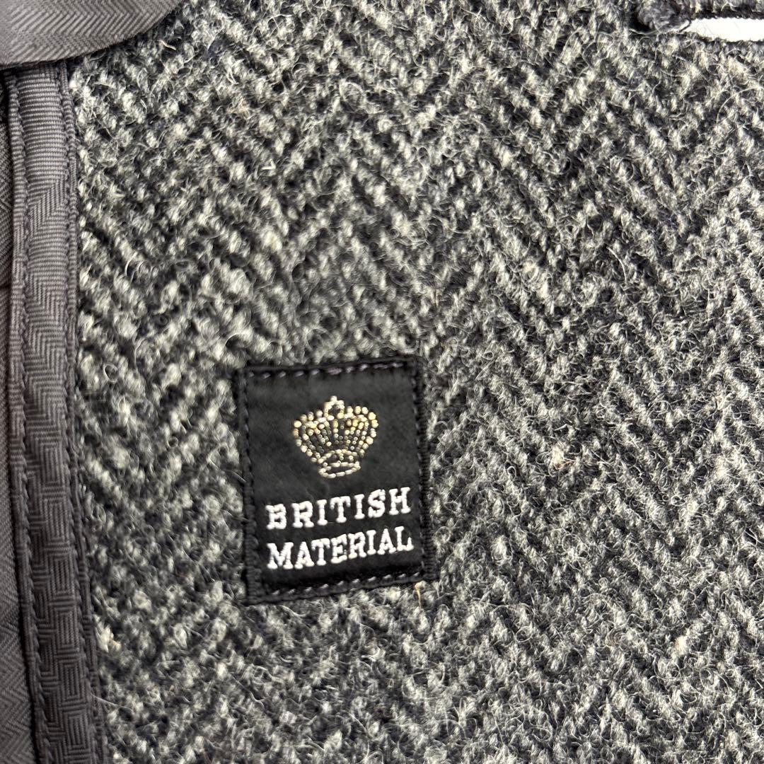 【GINZA YAJIMA】チェスターコート HarrisTweed 日本製