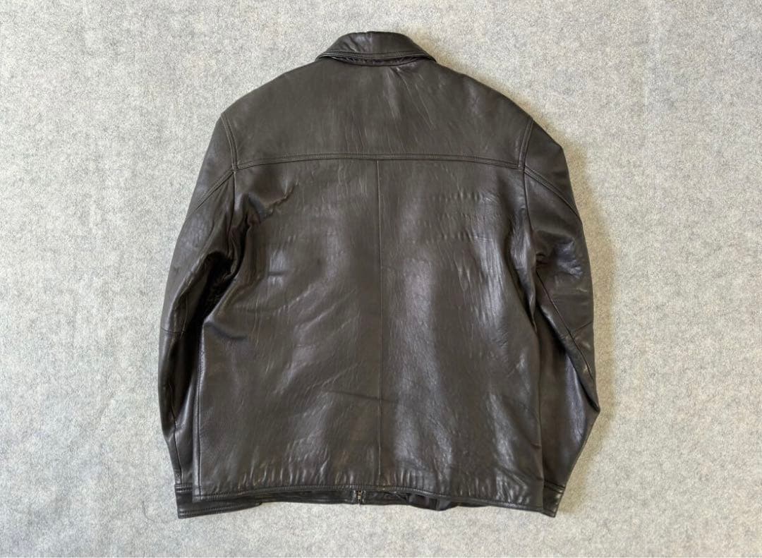 90s   カルバンクライン レザージャケット